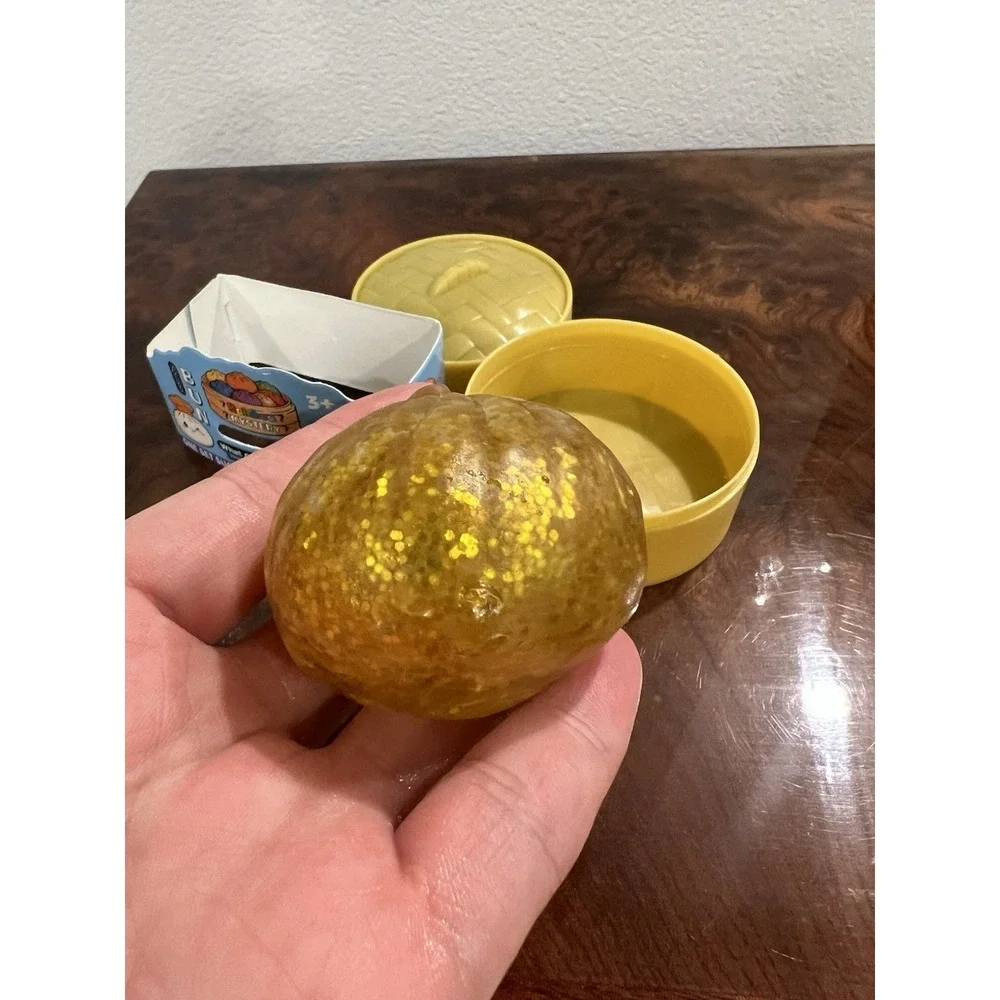 Super Rare Golden Glitter Rainbow Mystery Bun Squishy CONFIRMED Chase w/ Box